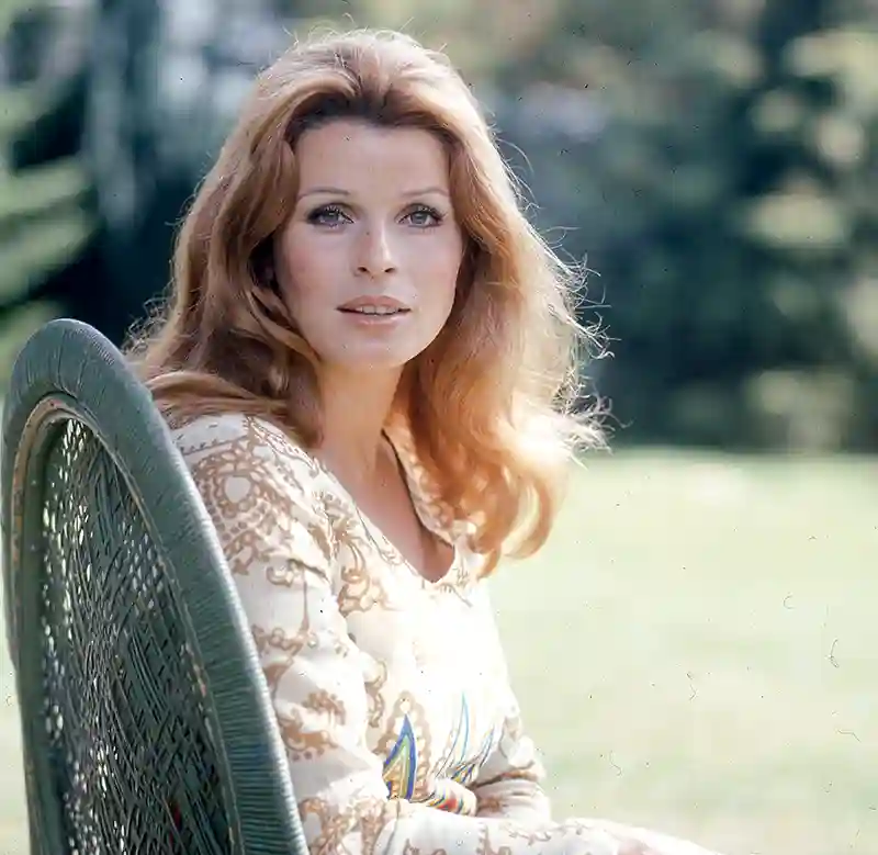 Porträt der Schauspielerin Senta Berger, fotografiert von Ingeborg Bock-Schroeder, aus dem Archiv der Sammlung Bock-Schroeder